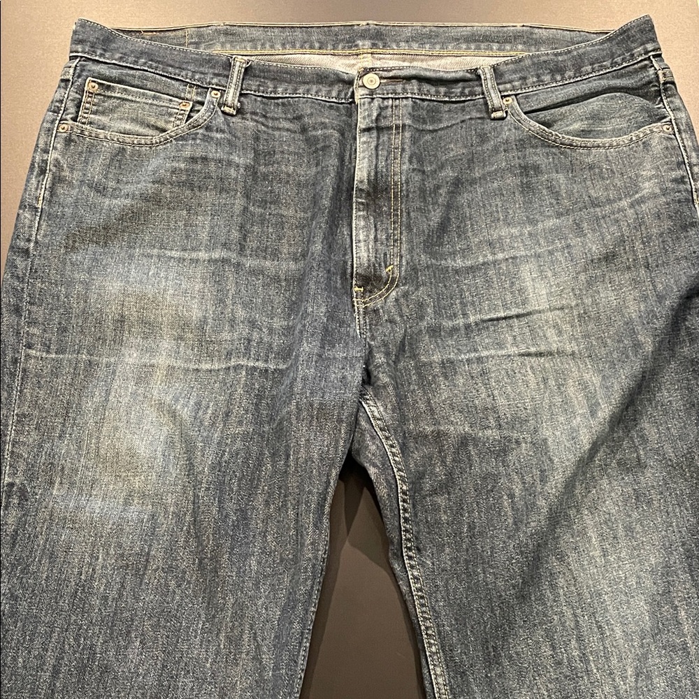 Men's Relaxed Fit Blue Denim Jeans